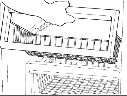 Sub zero ice sales bucket slide rail